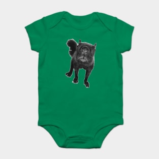 Black Squirrel Baby Bodysuit